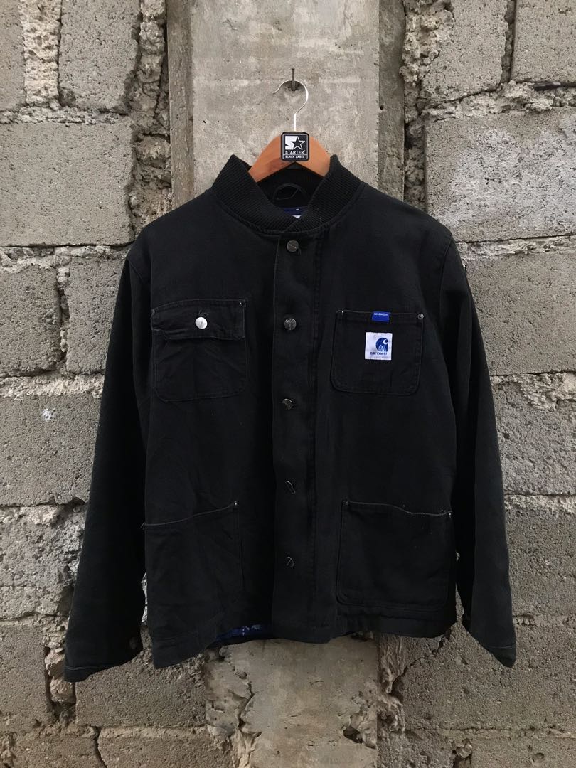 Carhartt black jean jacket sales