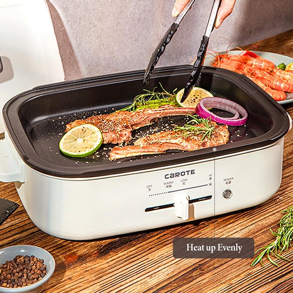 Carote Electric Contact Grills BBQ Multifunctional cooking machine