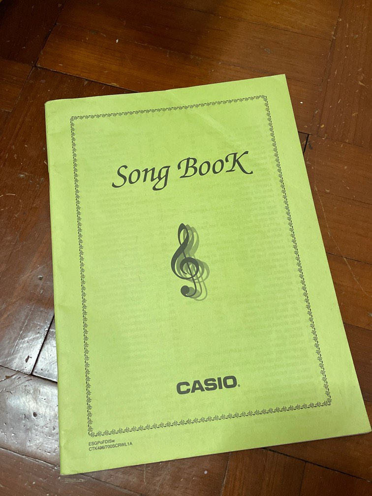 Casio songbook store