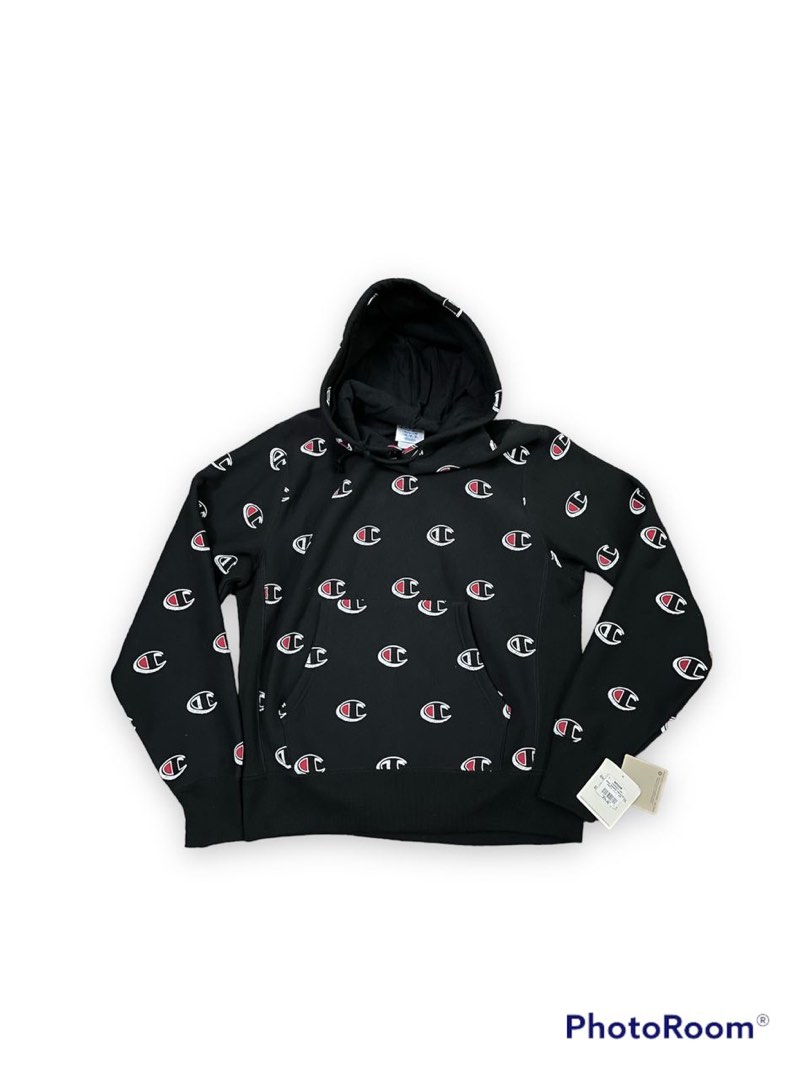 Champion Scribble Logo Hoodie BNWT Men s Fashion Tops Sets
