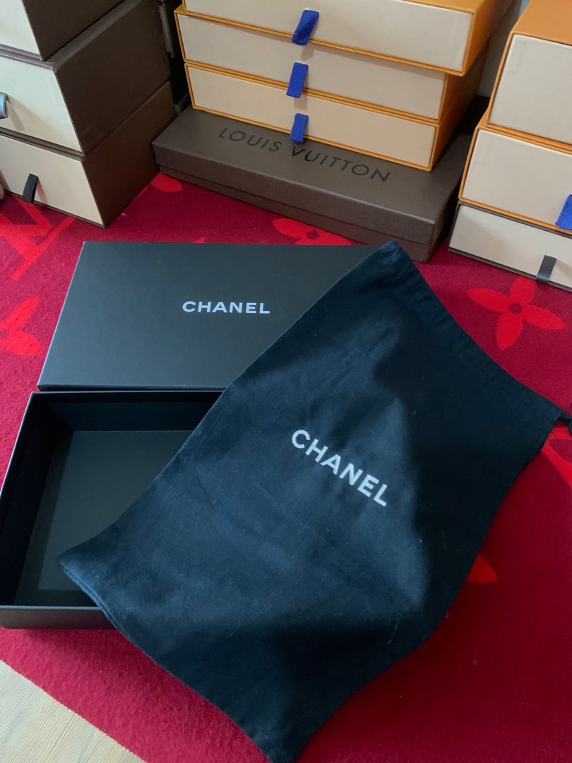 Chanel shoe dust bags sale