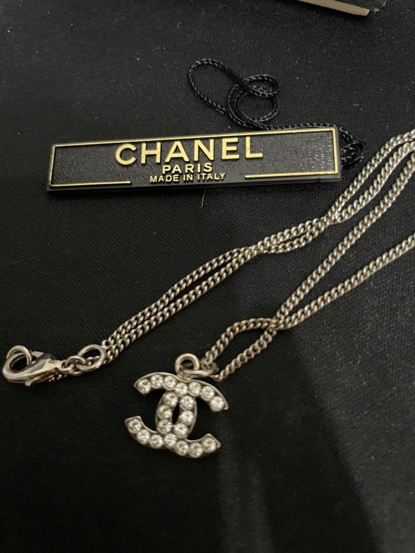 Chanel classic CC crystal necklace, Luxury, Accessories on Carousell