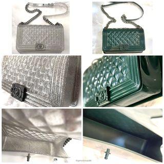 Authentic Jelly Toyboy Hongkong Chain Shoulder and Crossbody Bag