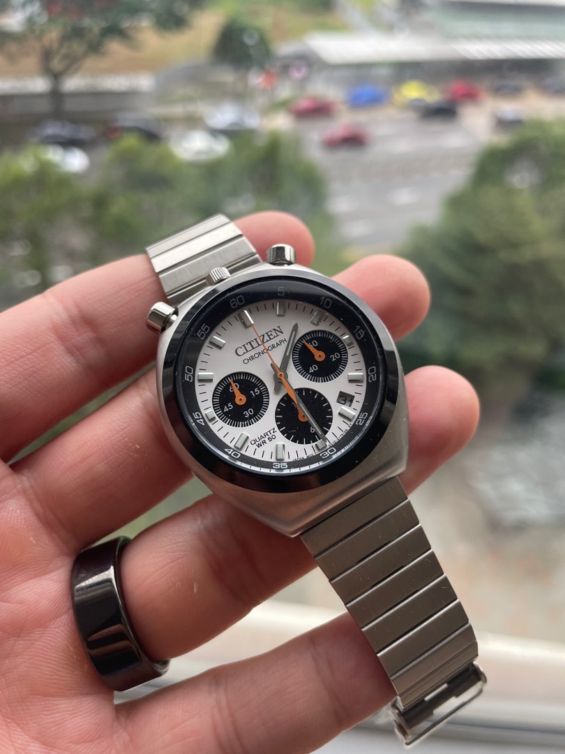 Citizen Bullhead Panda Chronograph AN3660 81A