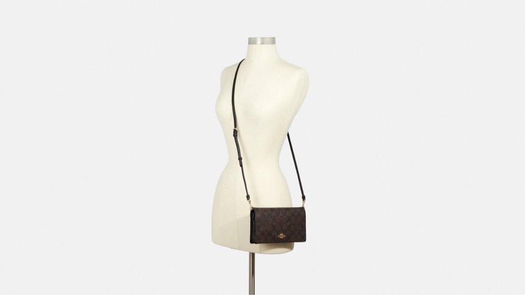 Coach anna best sale foldover crossbody