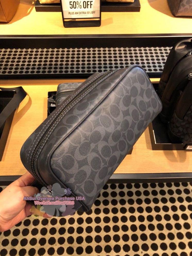 large travel kit in signature canvas