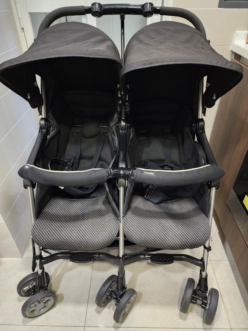 Combi twin stroller Babies Kids Going Out Strollers on Carousell