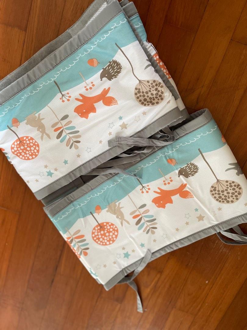 Cot bumpers, Babies & Kids, Baby Nursery & Kids Furniture, Cots & Cribs on Carousell