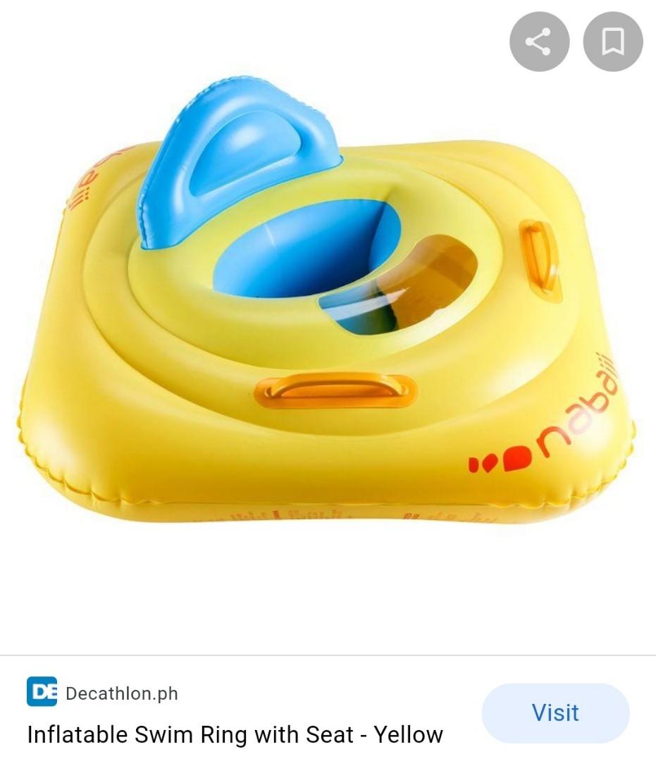 Decathlon Nabaiji Swim Ring (Category: Infant Playtime) located in Muntinlupa City. Submitted by its.joy (Listing ID 1188501294, Image 1). Description: 🏷️inflated but never used 🏷️for babies from 7 to 11 kg.