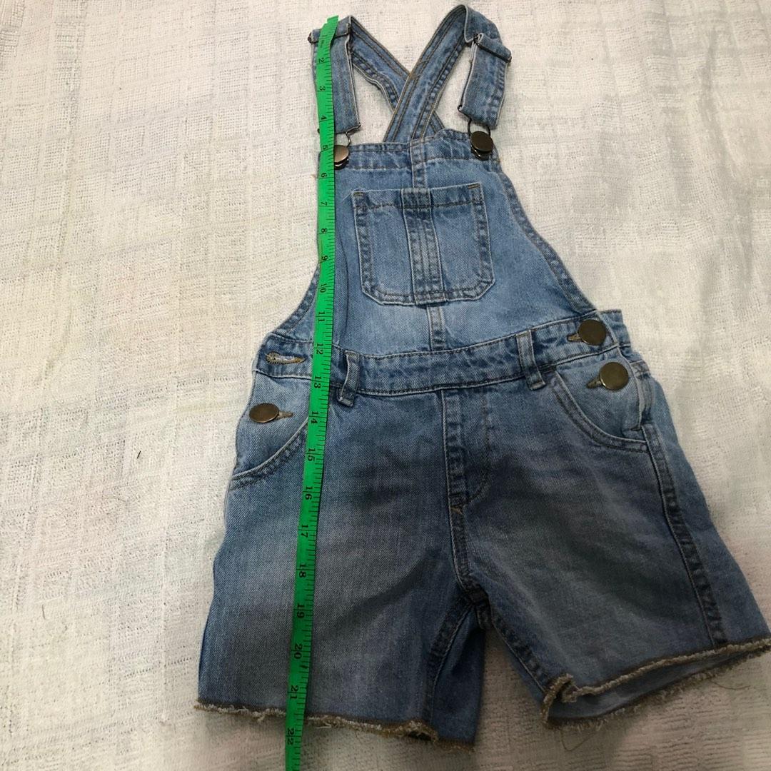 Denim Jumper Shorts