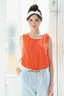 des petit hauts silk top French size 2