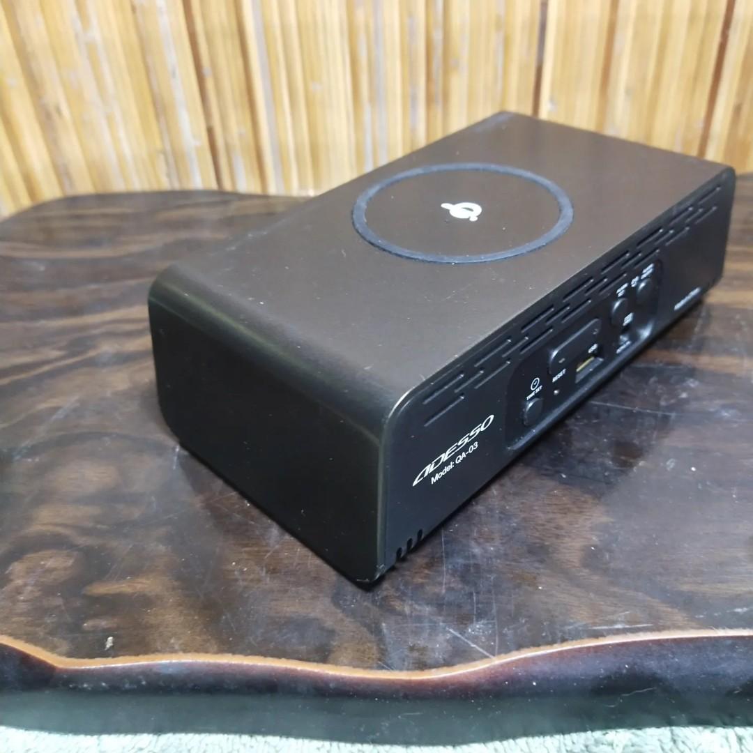 Digital Alarm Clock with Built-in Wireless Charger (Category: Clocks) located in Malolos. Submitted by jestrelita (Listing ID 1188570438, Image 3). Description: Digital Alarm Clock with Built-in Wireless Charger P480 - adesso japan clock - tested working - 110v adaptor with written specifications. Buy same specs to make this 220v - battery power is for the alarm sound - with other added features (check photo) - 3 units available - good condition 