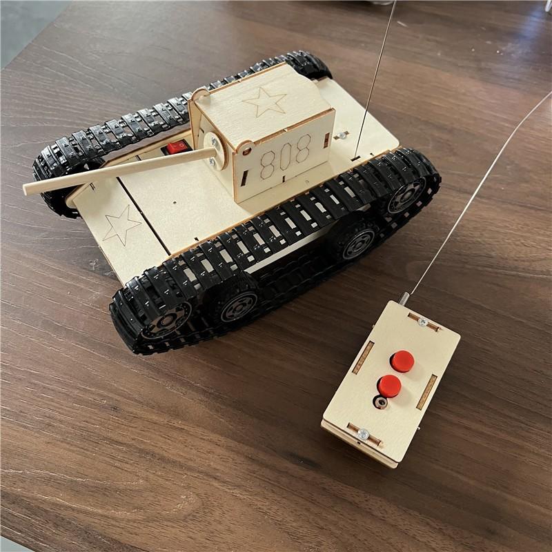 Diy Wood RC Tank Hobbies Toys Toys Games on Carousell
