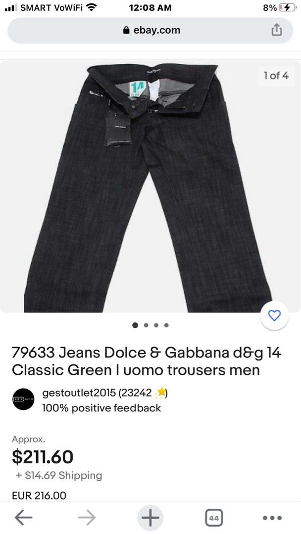 Dolce & gabbana 14 classic best sale jeans