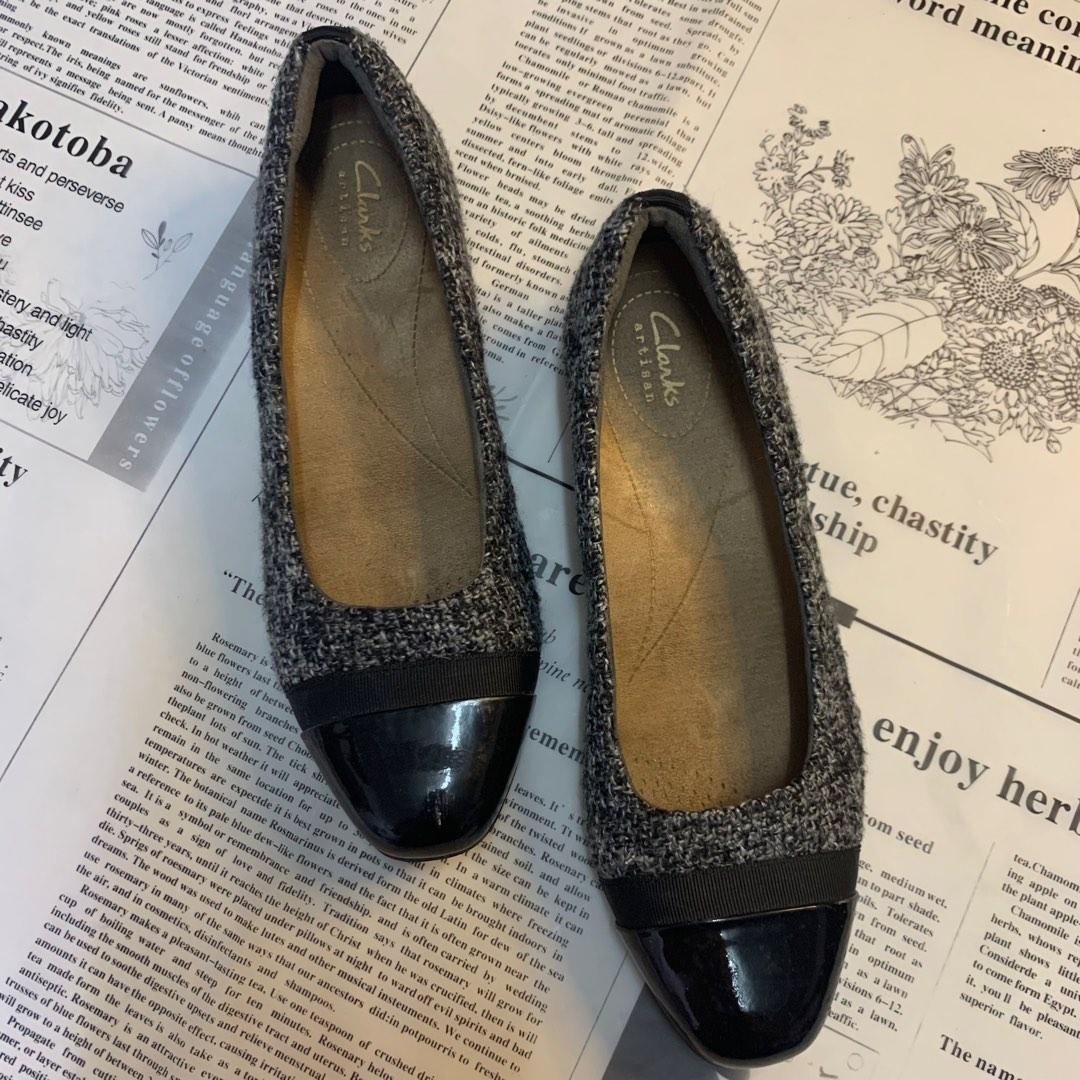 Clarks tweed hotsell shoes