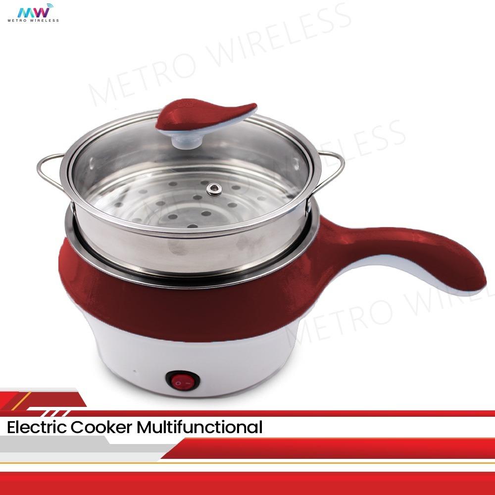 Electric Cooker Multifunctional Soup Noodles Frying Steamer Stirfry