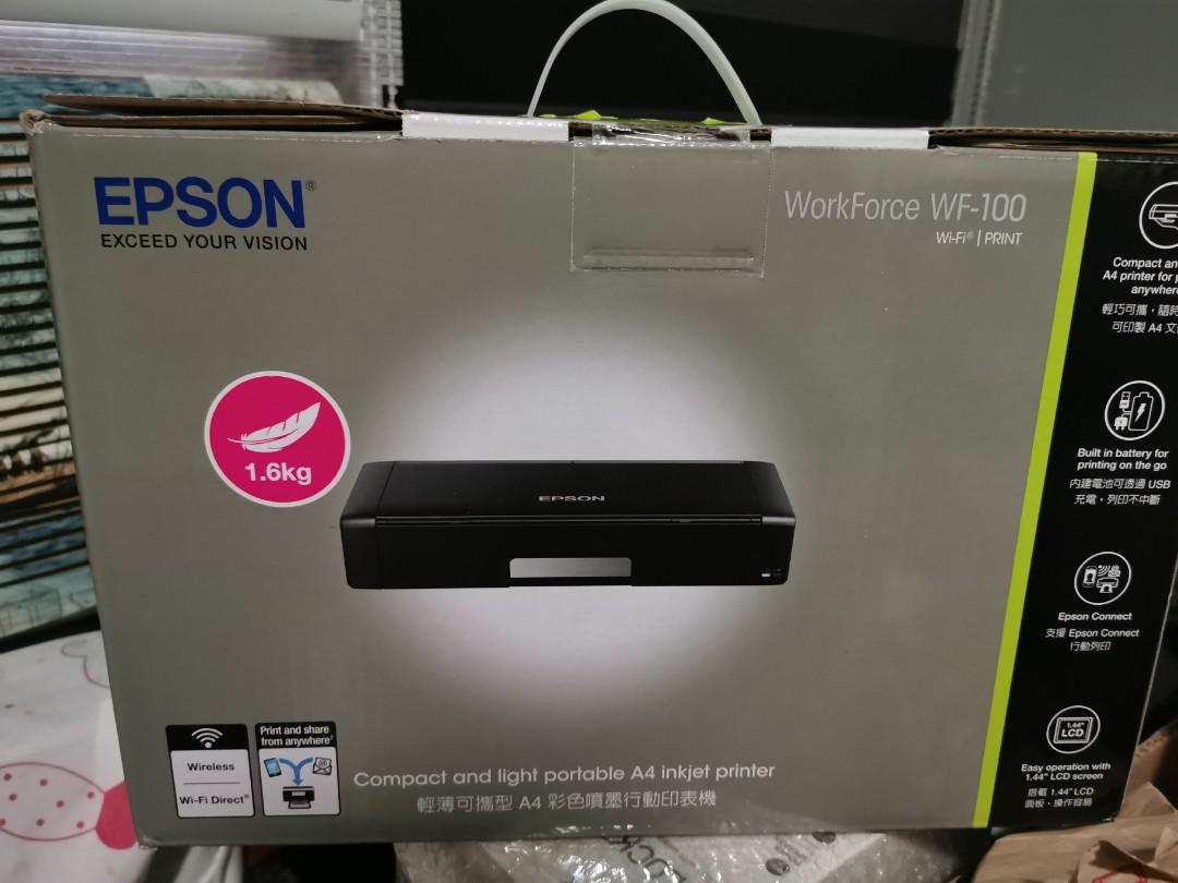 epson wf 100, Computers & Tech, Printers, Scanners & Copiers on Carousell
