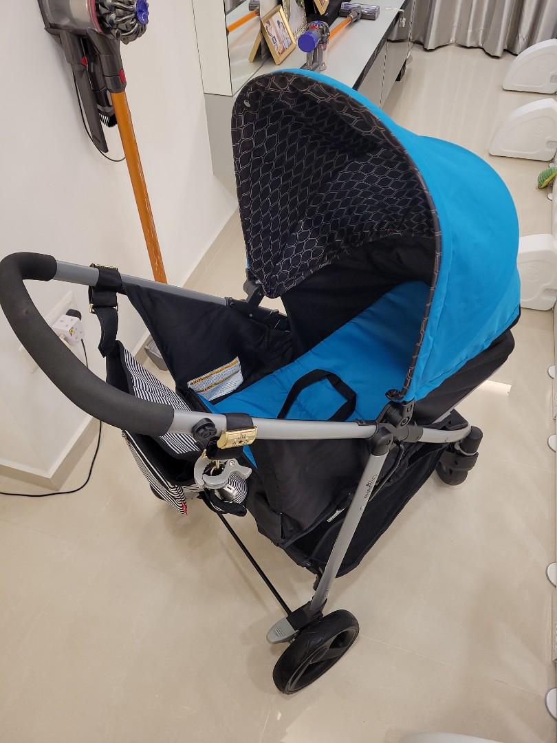 Like New Evenflo flipside Baby Stroller and Carseat 512