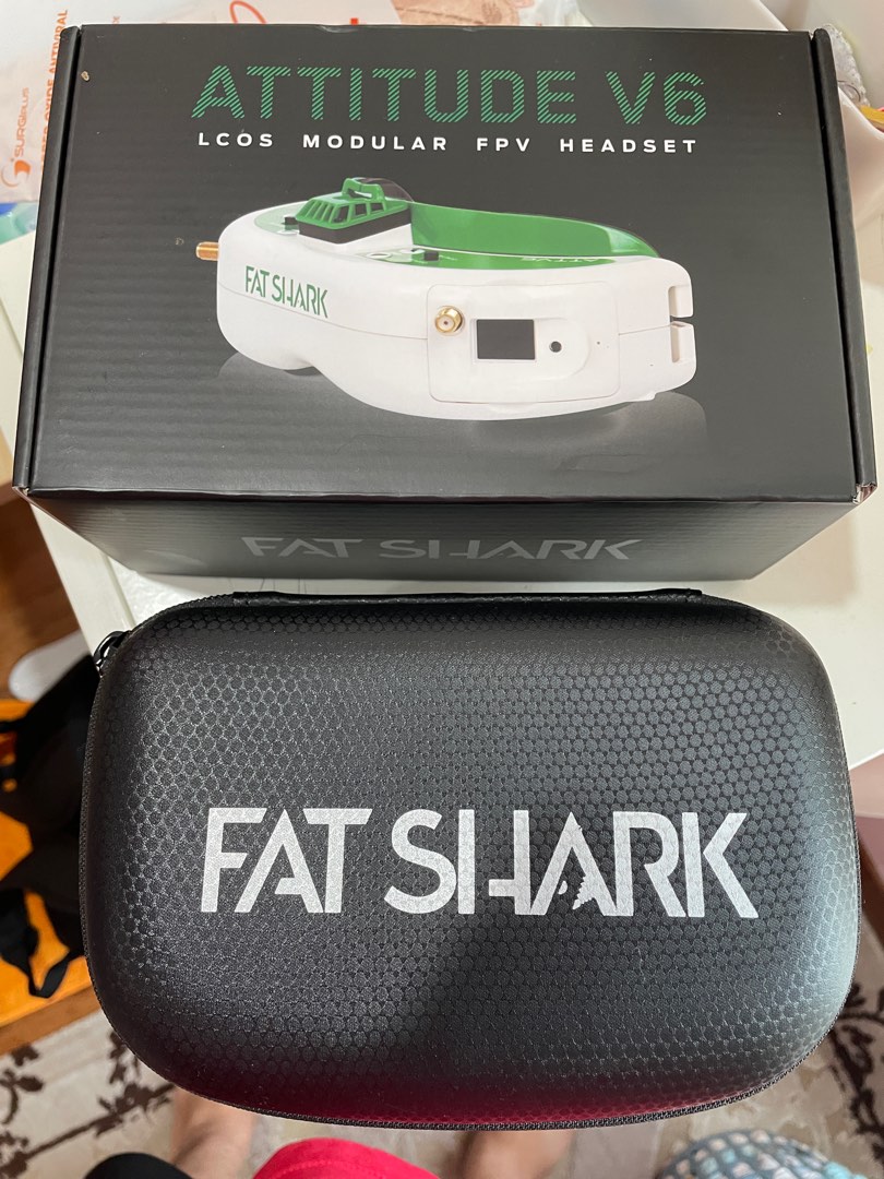 Fatshark Attitude V6 Analog FPV Goggle, Hobbies & Toys, Toys & Games on