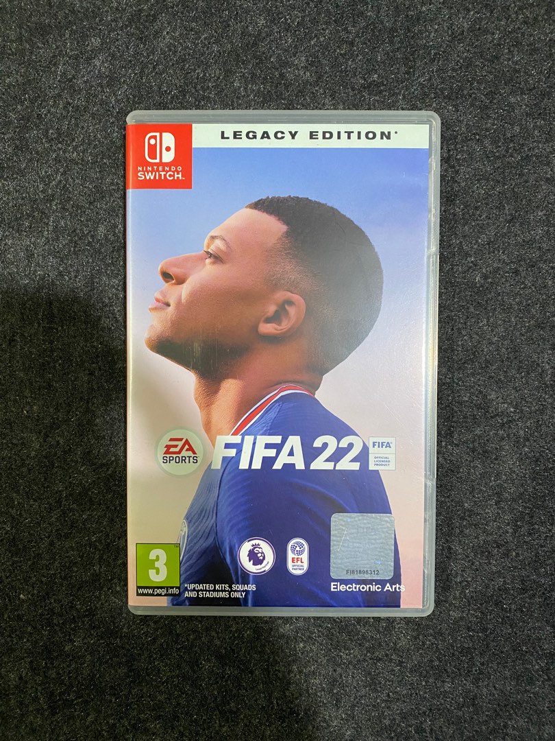 FIFA 22 Nintendo Switch NSW Game, Video Gaming, Video Games, Nintendo ...