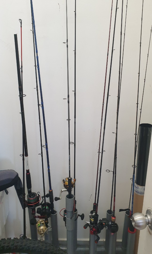 Fishing rod and reel sales see description, Sports Equipment, Fishing on  Carousell