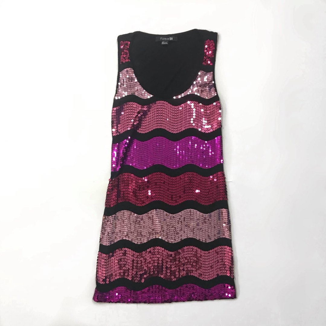 Forever 21 Pink Ombre Sequin Dress, Women's Fashion, Dresses & Sets, Dresses  on Carousell