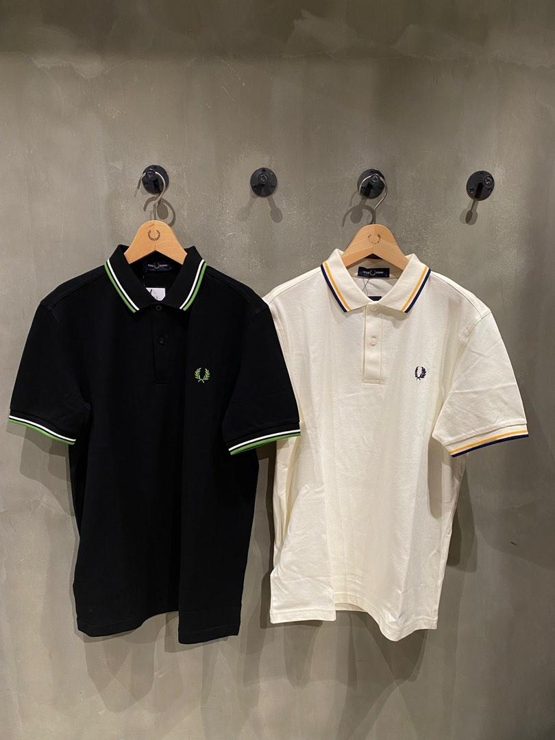 FRED PERRY 2022 秋冬新品男裝經典TWIN TIPPED POLO SHIRT (M3600) 超