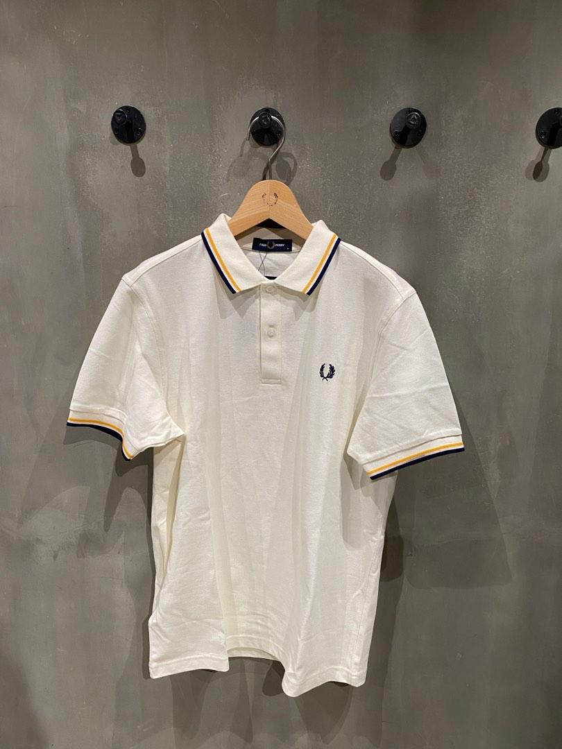 FRED PERRY 2022 秋冬新品男裝經典TWIN TIPPED POLO SHIRT (M3600) 超