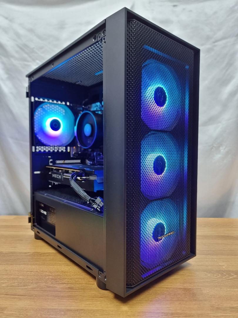 [FREE DELIVERY] RX 6600 MSI MECH 2X 8GB + RYZEN 5 5500 + 16GB RAM