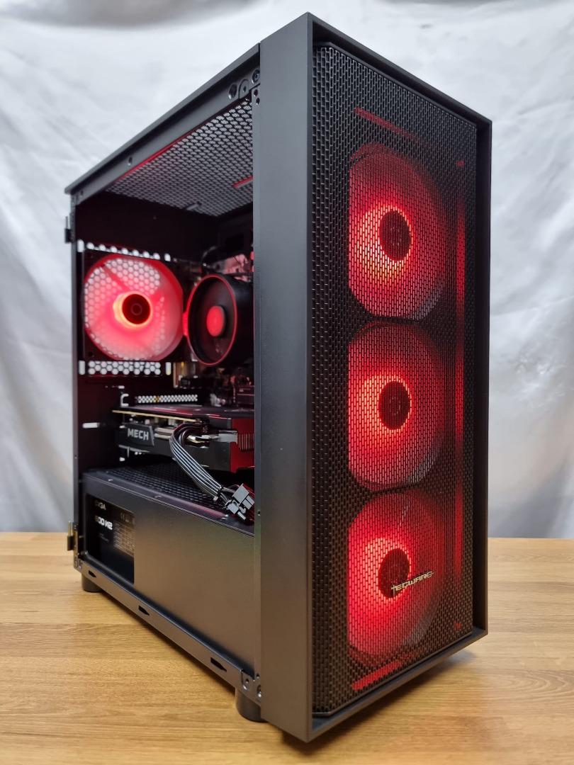 [FREE DELIVERY] RX 6600 MSI MECH 2X 8GB + RYZEN 5 5500 + 16GB RAM