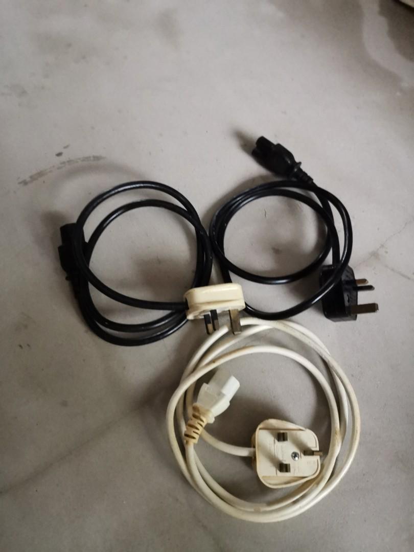 Free power cables for kettle slow cooker rice cooker microwave TV hifi