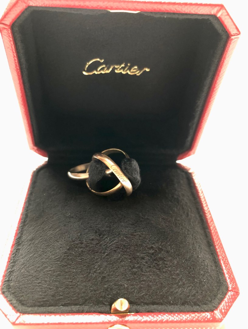 Full set CARTIER Trinity ring size EUR 52 Japan 12 US 6