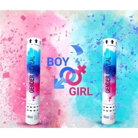 Gender Reveal Poppers, Hobbies & Toys, Stationary & Craft, Occasions