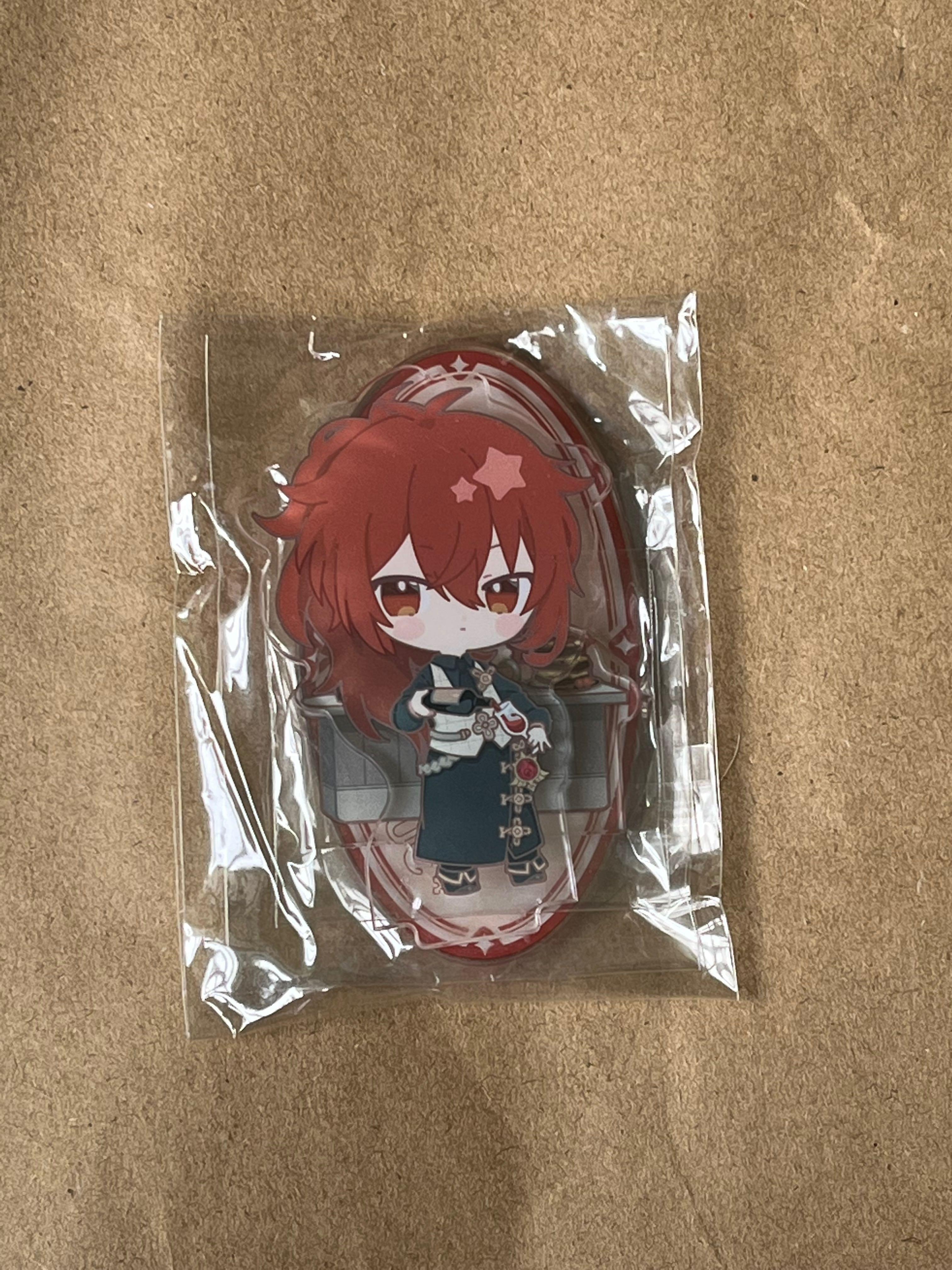 genshin impact diluc sweet paradise standee, Hobbies & Toys