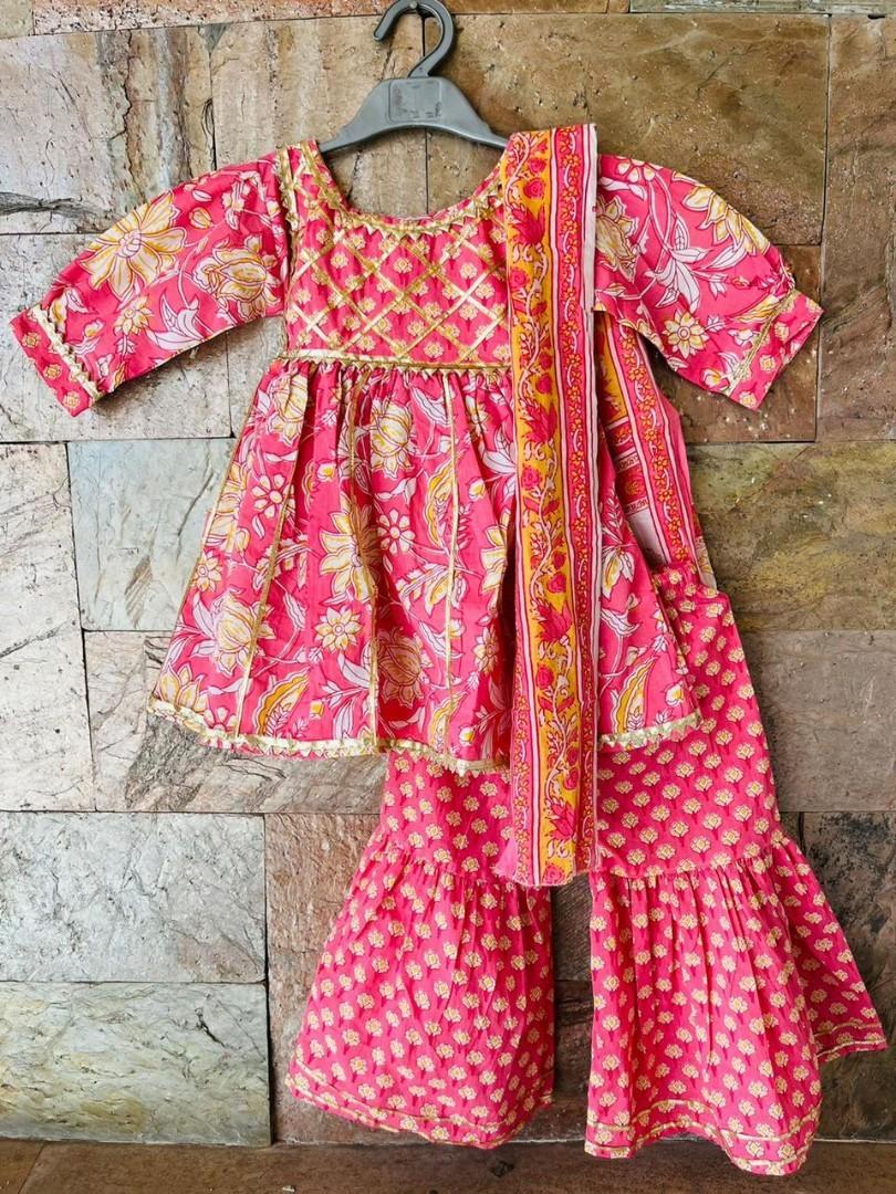 Girls sharara new arrivals dresses