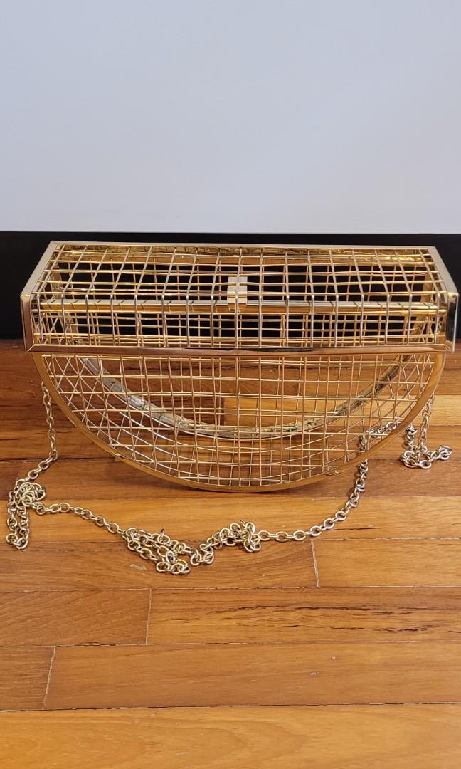 Gold Cage Crossbag