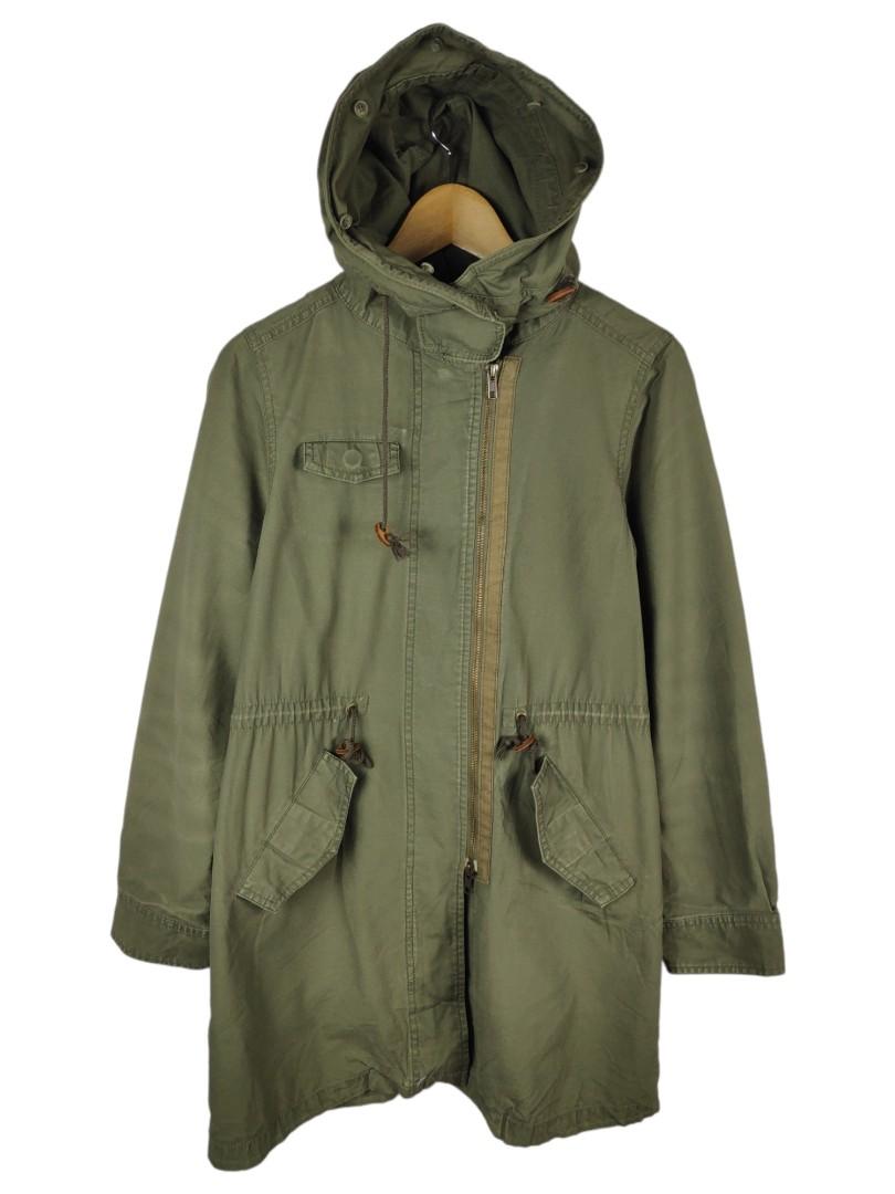 Green Label Military Style Fishtal Parka Jacket Men s Fashion Coats Jackets and Outerwear on Carousell