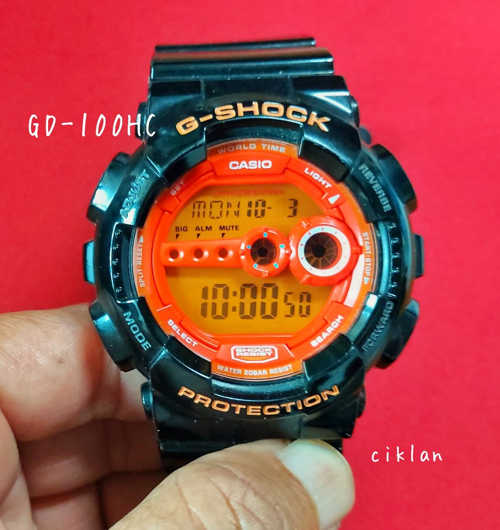 G-Shock GD-100HC, Men's Fashion, Watches & Accessories, Watches on