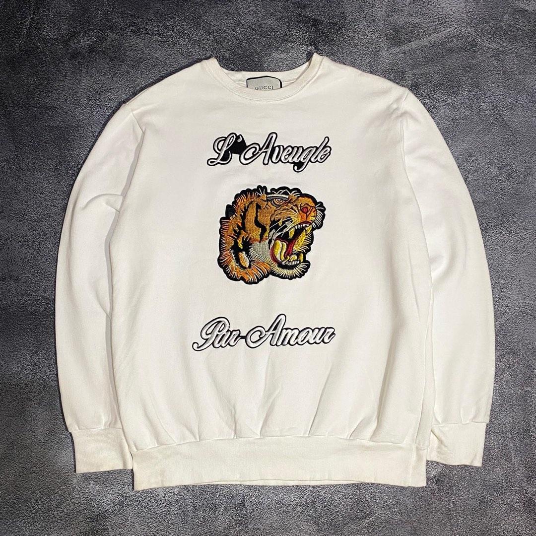 Gucci tiger crewneck 2025
