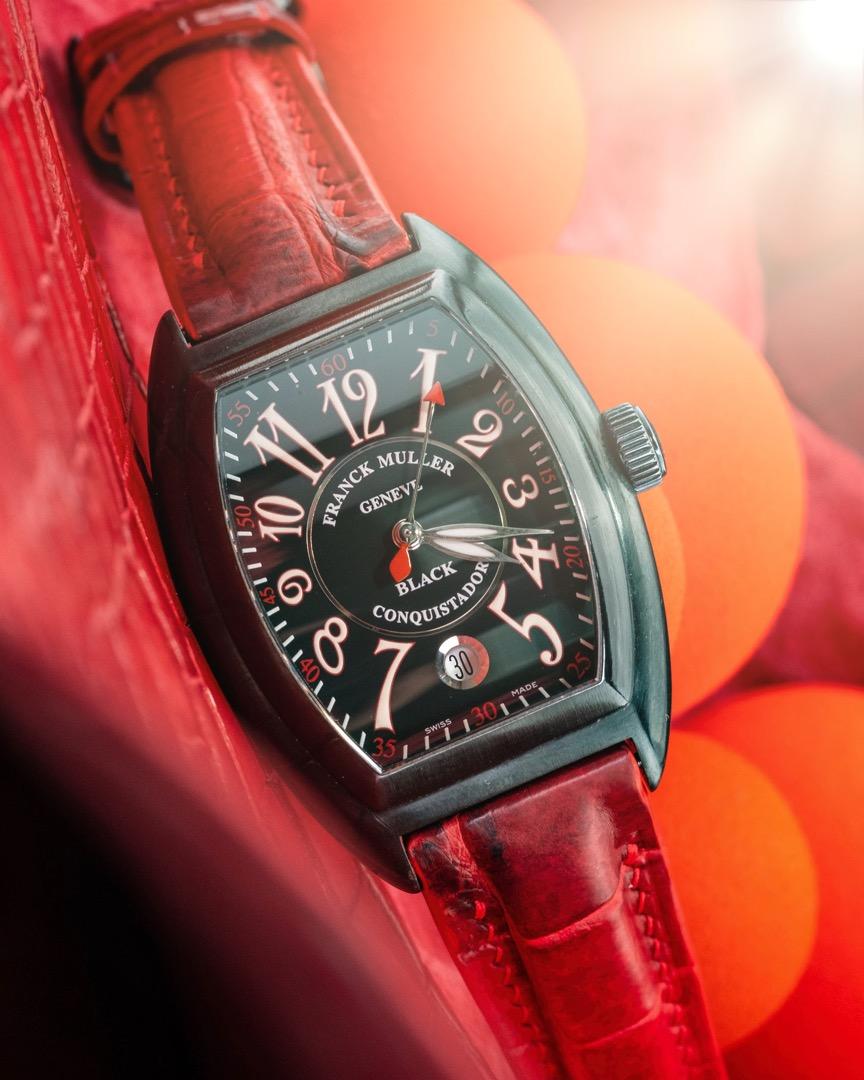 Franck muller discount conquistador watch strap