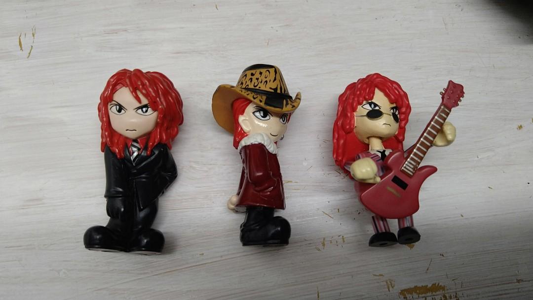 Hide 公仔 j-rock x Japan 日本 松本秀人 figure visual band, 興趣及遊戲, 玩具 & 遊戲類 ...