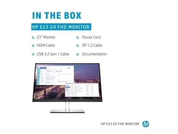 HP E23 G4 DESKTOP MONITOR FULL HD 23INCHES, Computers & Tech, Desktops ...