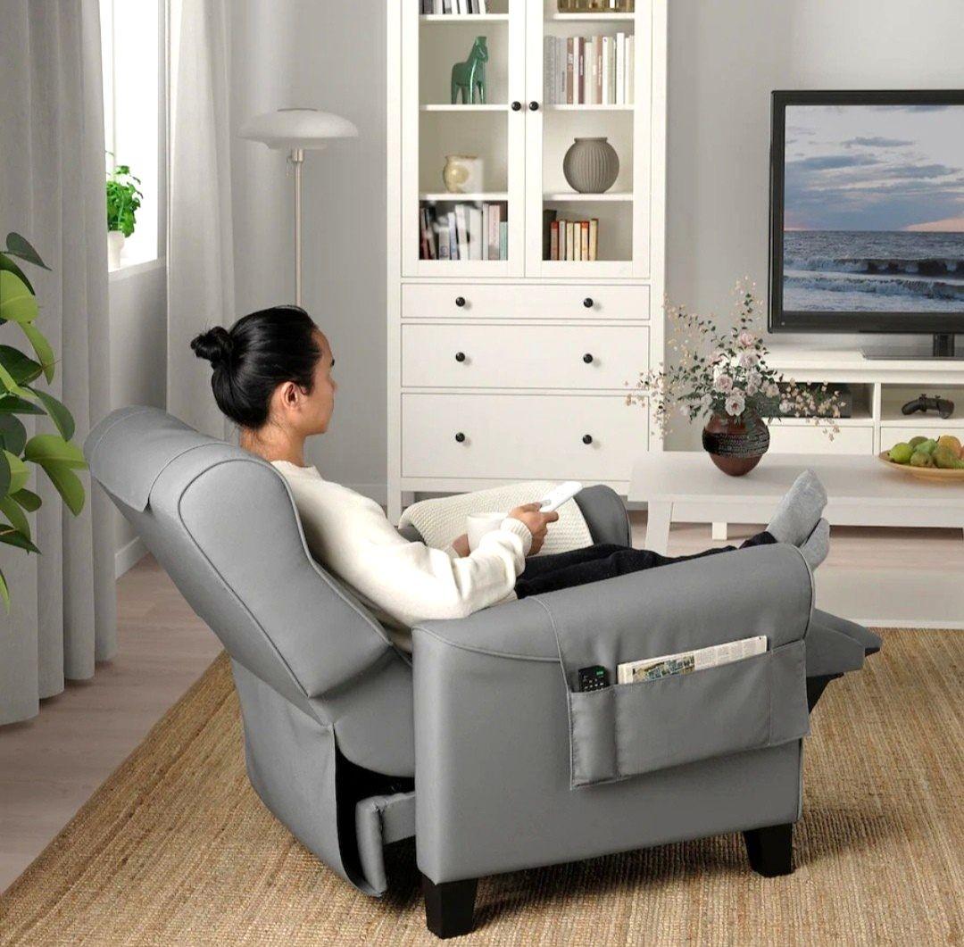 IKEA MUREN Recliner Sofa Ikea Sofa Fabric Sofa Recline Sofa