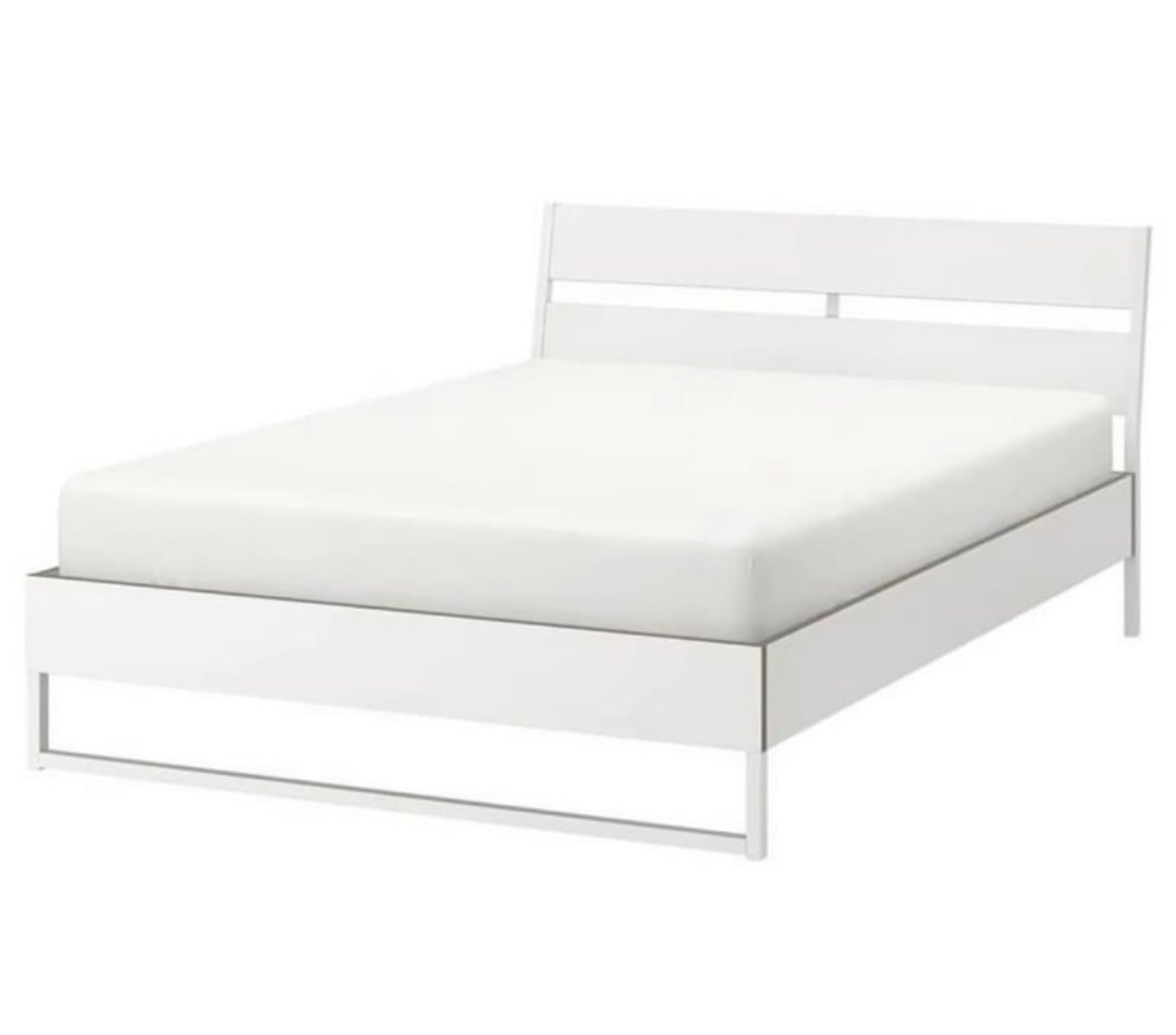 Ikea Bed Frame and mattress, Furniture & Home Living, Furniture, Bed