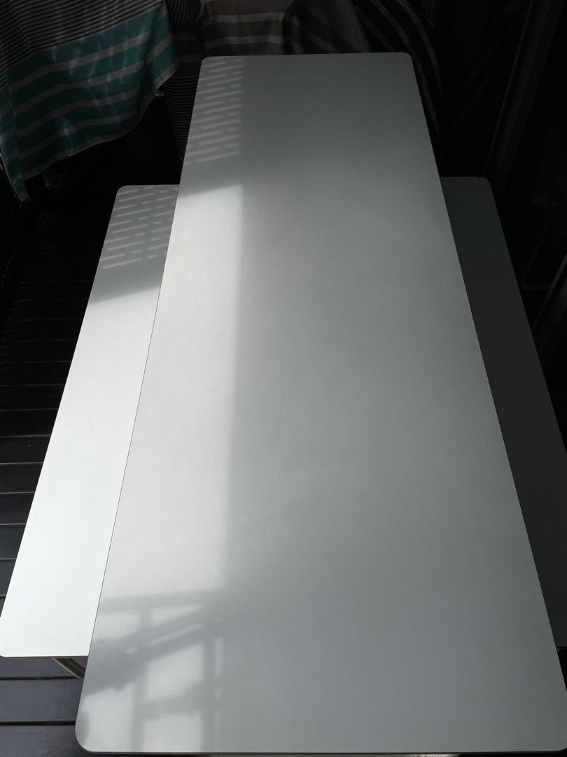 IKEA collapsible table and benches, Furniture & Home Living, Furniture