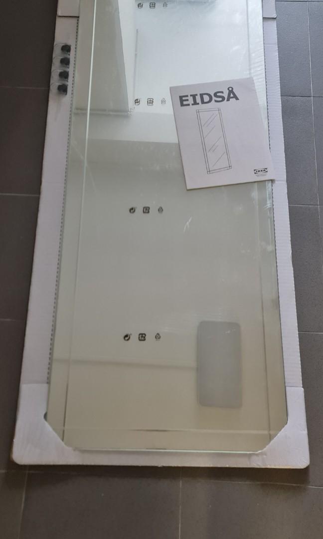 IKEA EIDSA full length mirror 48 x 120 cm, Furniture & Home Living