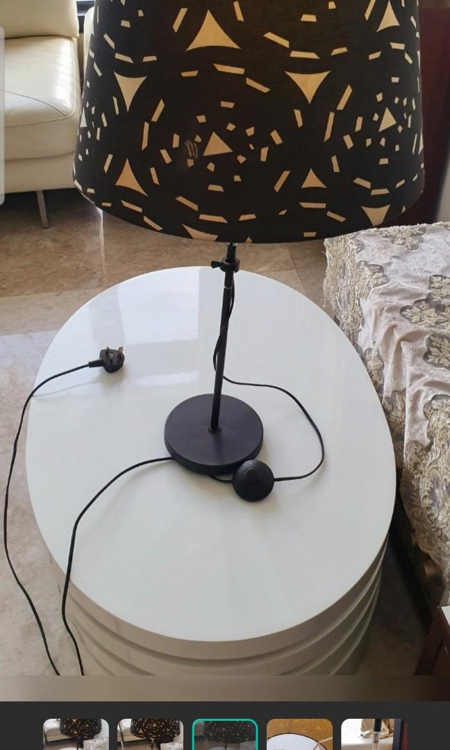 Ikea lamp stand 80 cm ( no shap), Furniture & Home Living, Lighting
