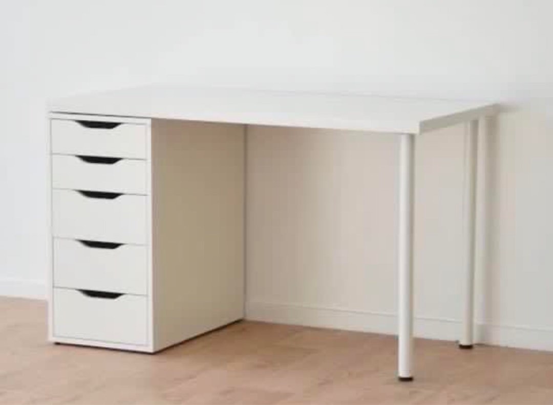 Ikea Linnmon Desk secondhand 150cm x 75cm, Furniture & Home Living
