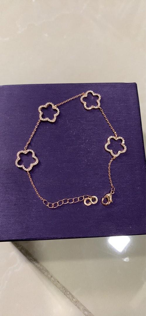 Infinity Co Zara rose gold bracelet
