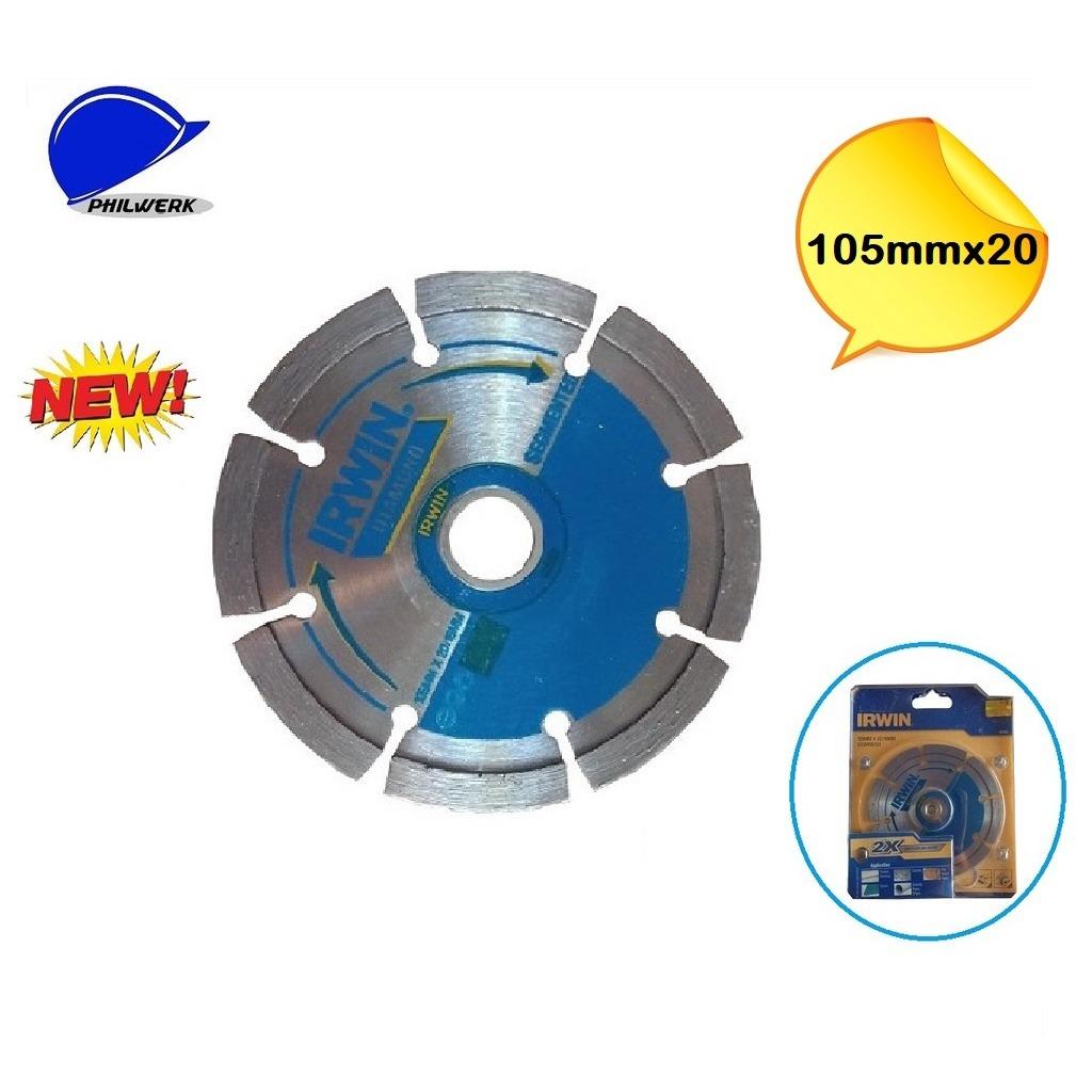 Irwin Diamond Segmented 105mm x 20/16mm, Commercial & Industrial ...